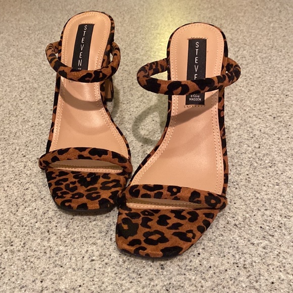 Steven by Steve Madden “Jersey” Leopard Heel-Size 6 - Picture 3 of 9
